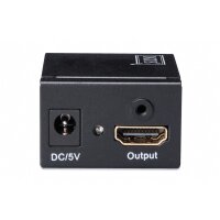 DIGITUS DS-55901 - HDMI High Speed Repeater, Full HD, 1080p Bandbreite 225MHz, mit Wandbefestigung