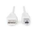 DIGITUS AK-300105-010-E - USB 2.0 Anschlusskabel, Typ A - B St/St, 1.0m, USB 2.0 konform, be