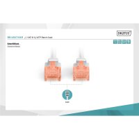 DIGITUS DK-1617-015 - CAT 6 U-UTP Patchkabel, Cu, LSZH AWG 26/7, Länge 1,50 m, Farbe Grau