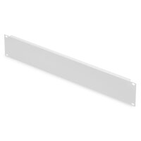 DIGITUS DN-19-BPN-02 - 2HE Blindabdeckplatte Farbe Grau (RAL 7035)