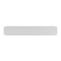 DIGITUS DN-19-BPN-02 - 2HE Blindabdeckplatte Farbe Grau (RAL 7035)