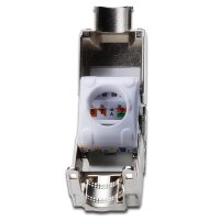 DIGITUS DN-93615-24 - CAT6A Keystone Jack, geschirmt,Re-embedded werkzeugf. Montage, Set 24 Stk