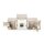 DIGITUS DN-93615-24 - CAT6A Keystone Jack, geschirmt,Re-embedded werkzeugf. Montage, Set 24 Stk