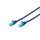 DIGITUS DK-1512-005/B - CAT 5e U-UTP Patchkabel, PVC AWG 26/7, Länge 0,5 m, Blau