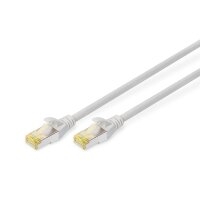 DK-1644-A-015 - CAT 6A S-FTP Patchkabel, Cu, LSZH AWG 26/7,  1,5 m,  Grau