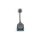 DIGITUS AK-300315-001-S - USB Typ-C Adapterkabel, OTG, Type-C - A St/Bu, 0,15m, 3A, 5GB, 3.0 Version, sw