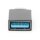 DIGITUS AK-300506-000-S - USB Type-C Adapter, Type-C - A St/Bu, 3A, 5GB, 3.0 Version, sw