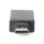 DIGITUS AK-300506-000-S - USB Type-C Adapter, Type-C - A St/Bu, 3A, 5GB, 3.0 Version, sw