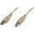 DIGITUS AK-300105-018-E - USB 2.0 Anschlusskabel, Typ A - B St/St, 1.8m, USB 2.0 konform, be