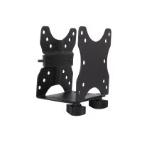 DIGITUS DA-90360 - Multifunktion Mini Desk PC Halter für Tischbefest. o. zwischen Halterung,VESA75x75,100x100
