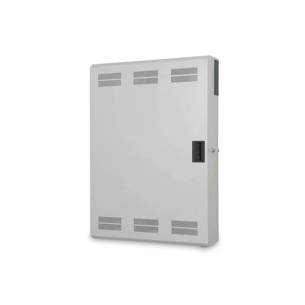 DIGITUS DN-19-WM-3H3V-SL - Wandgehäuse, Slim, 900x600x200 mm 3HE horizontal und 3E vertikale, grau (RAL 7035)