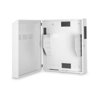DIGITUS DN-19-WM-V4U-SL - Wandgehäuse, Slim 800x640x220mm, 4HE vertikal, Farbe grau (RAL 7035)
