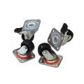 DIGITUS DN-19-CASTOR - Laufrollen-Set für Netzwerk- und Serverschränke 4 Laufrollen, 2 Stk. sind feststellbar,