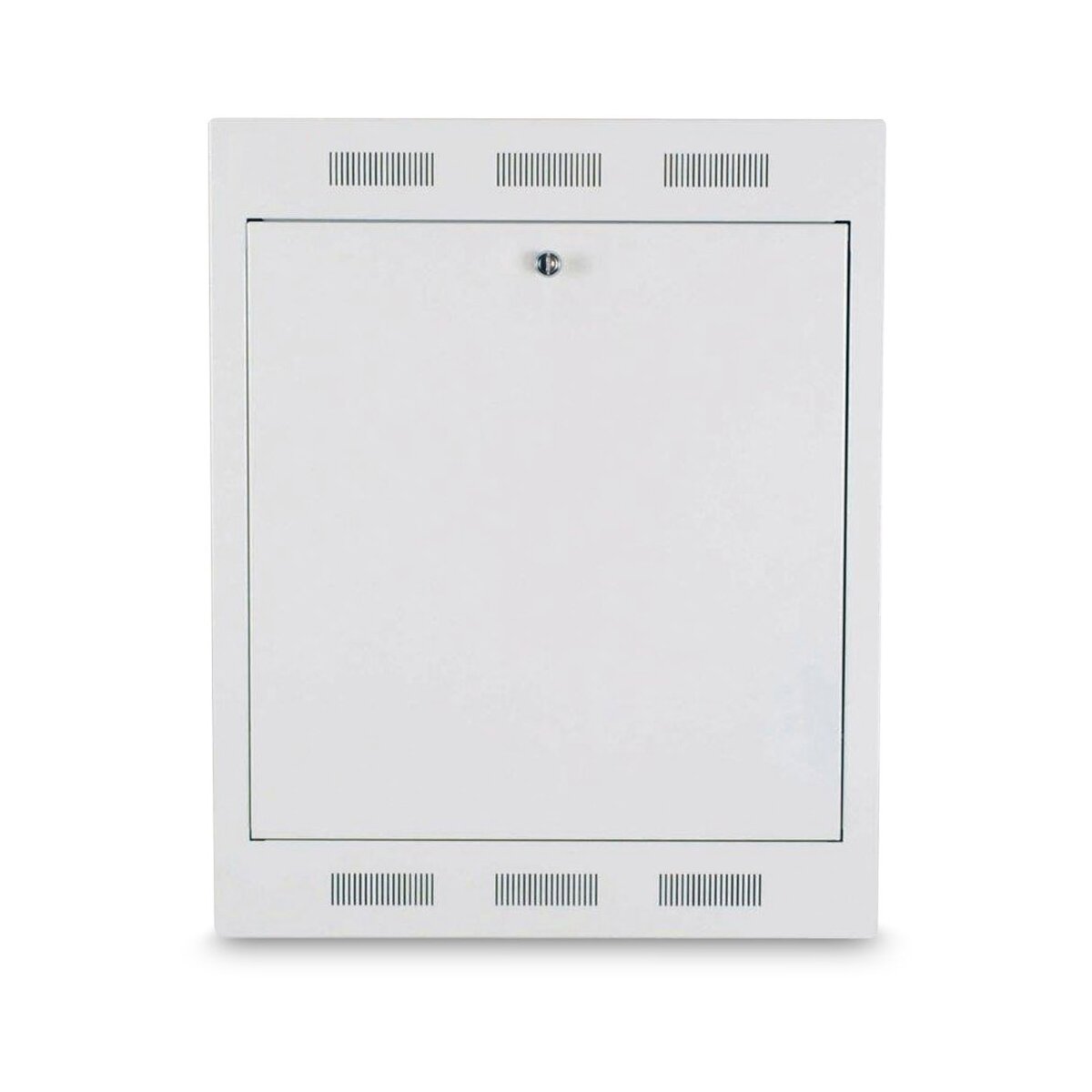 DIGITUS DN-19-WM-FLSH-127 - Wandgehäuse, bündige Montage, ausschwenkbar 778x628x127 mm, 2HE, Farbe grau (RAL 7035)
