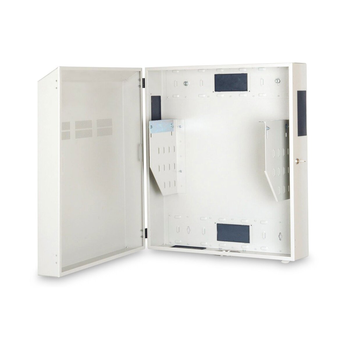 DIGITUS DN-19-WM-V6U-SL - Wandgehäuse, Slim 800x640x309mm, 6HE vertikal, Farbe grau (RAL 7035)