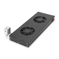 DIGITUS DN-19-FAN-2-HO-SW - Lüftereinheit für...