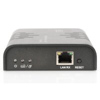 DIGITUS DS-55202 - HDMI KVM Extender, 120 m, Full HD, 1080p via Netzwerkkabel (Cat 5, 5E, 6),