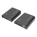 DIGITUS DS-55202 - HDMI KVM Extender, 120 m, Full HD, 1080p via Netzwerkkabel (Cat 5, 5E, 6),
