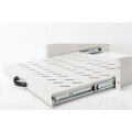 DIGITUS DN-19-TRAY-2-450 - 2HE ausziehb. Fachboden f. Schr. ab 450 mm Tiefe 88x483x352 mm, bis 30 kg, Grau (RAL7035)