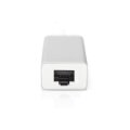 DIGITUS DA-70255 - 3 Port USB 3.0 Type-C Hub mit Gigabit Ethernet 3xUSB A/F,1xUSB A/M,1xRJ45 LAN, Win/Mac OS