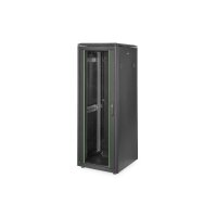 DIGITUS DN-19-32U-6/6-B-1 - 32HE Netzwerkschrank, Unique 1609x600x600 mm, Farbe Schwarz (RAL 9005)