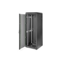DIGITUS DN-19-32U-6/6-B-1 - 32HE Netzwerkschrank, Unique 1609x600x600 mm, Farbe Schwarz (RAL 9005)