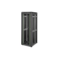 DIGITUS DN-19-32U-6/6-B-1 - 32HE Netzwerkschrank, Unique 1609x600x600 mm, Farbe Schwarz (RAL 9005)