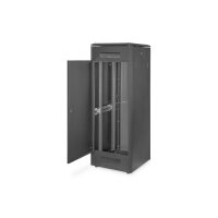 DIGITUS DN-19-32U-6/6-B-1 - 32HE Netzwerkschrank, Unique 1609x600x600 mm, Farbe Schwarz (RAL 9005)
