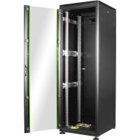 DIGITUS DN-19-36U-6/6-B-1 - 36HE Netzwerkschrank, Unique 1787x600x600 mm, Farbe Schwarz (RAL 9005)