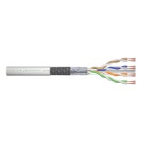 DIGITUS DK-1633-P-305 - CAT 6 SF-UTP Roh-Patchkabel 305 m Box, AWG 26/7, LSZH, sx, Grau