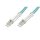 DIGITUS DK-2533-15/3 - LWL Patchkabel, Duplex, LC zu LC MM OM3 50/125 µ, 15 m