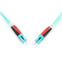 DIGITUS DK-2533-20/3 - LWL Patchkabel, Duplex, LC zu LC MM OM3 50/125 µ, 20 m