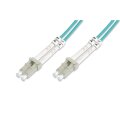 DIGITUS DK-2533-20/3 - LWL Patchkabel, Duplex, LC zu LC MM OM3 50/125 µ, 20 m