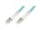 DIGITUS DK-2533-20/3 - LWL Patchkabel, Duplex, LC zu LC MM OM3 50/125 µ, 20 m