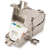 DIGITUS DN-93909 - Kupplung für Feldanwendung CAT 6A, 500 MHz für AWG 22-26, geschirmt, Keystone Design, 26x35x80