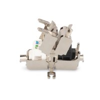 DIGITUS DN-93909 - Kupplung für Feldanwendung CAT 6A, 500 MHz für AWG 22-26, geschirmt, Keystone Design, 26x35x80