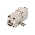 DIGITUS DN-93909 - Kupplung für Feldanwendung CAT 6A, 500 MHz für AWG 22-26, geschirmt, Keystone Design, 26x35x80