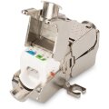 DIGITUS DN-93909 - Kupplung für Feldanwendung CAT 6A, 500 MHz für AWG 22-26, geschirmt, Keystone Design, 26x35x80