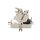 DIGITUS DN-93909 - Kupplung für Feldanwendung CAT 6A, 500 MHz für AWG 22-26, geschirmt, Keystone Design, 26x35x80