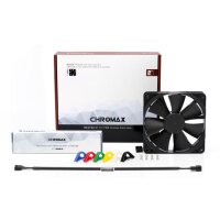 NOCTUA NF-F12-PWM-CHR - Lüfter 12VDC 120x120x25mm
