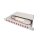 DIGITUS DN-96331-4 - LWL Spleißbox, 1HE, bestückt, 12x LC DX, OM4 inkl. Spleißkass., gefärbte Pigtails, Kupplungen