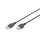 DIGITUS AK-300200-018-S - USB Verlängerungskabel, Typ A St/Bu, 1.8m, USB 2.0 geeignet, sw