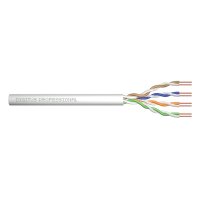 DIGITUS DK-1511-V-1-1 - CAT 5e U-UTP Installationskabel, 100 MHz Eca (PVC), AWG 24/1, 100 m Karton, Sx, Grau