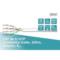 DIGITUS DK-1511-V-1-1 - CAT 5e U-UTP Installationskabel,...