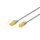 DK-1613-A-005 - CAT 6A U-UTP Patchkabel, Cu, LSZH AWG 26/7, Länge 0,5 m, Farbe Grau