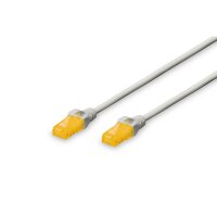 DK-1613-A-020 - CAT 6A U-UTP Patchkabel, Cu, LSZH AWG 26/7, Länge 2 m, Farbe Grau