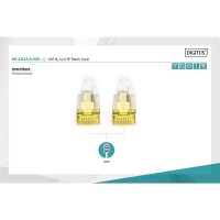 DK-1613-A-020 - CAT 6A U-UTP Patchkabel, Cu, LSZH AWG 26/7, Länge 2 m, Farbe Grau