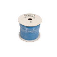 DIGITUS DK-1613-A-VH-5 - CAT 6A U-UTP Installationskabel, 500 MHz Eca (EN 50575), AWG 23/1, 500 m Trommel, Sx, Blau