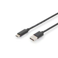 DIGITUS AK-300148-030-S - USB Typ-C Verbindungskabel, Typ...