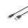 DIGITUS AK-300148-030-S - USB Typ-C Verbindungskabel, Typ C auf A St/ St, 3,0 m, 3A, 480MB, 2.0 Version, sw